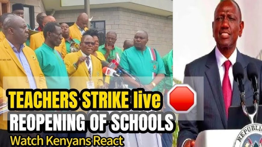 Kenya's Education Crisis: Teacher Strike Looms Amid Funding Shortages and Conflicting Statements